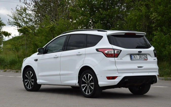 Ford Kuga cena 66899 przebieg: 97000, rok produkcji 2017 z Pieńsk małe 631